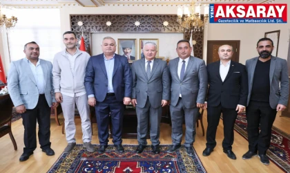 Ağaç işleri esnafı valilik makamında