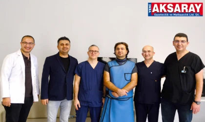 Aksaray’da EPS işlemleri hastanede başladı