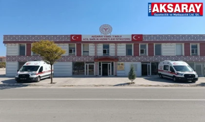 Eskil'de 112 Acil Sağlık İstasyonu hizmete girdi