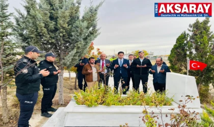 Şehadetinin yıl dönümünde kabri başında dualarla anıldı