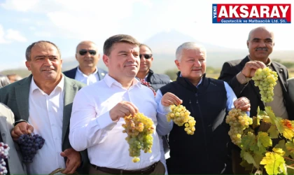 VALİ DURU VE BAŞKAN DİNÇER BAĞ BOZUMUNU DEĞERLENDİRDİ Gelenekler kültürel mirasımız